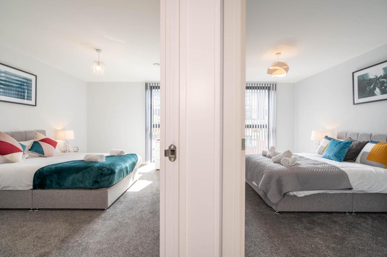 New Build - 2 Bed Snug Modern Apartment - Juliet Balcony - Roof Top Terrace - Digbeth, Birmingham City Centre - Free Netflix & Smart Tv Екстериор снимка